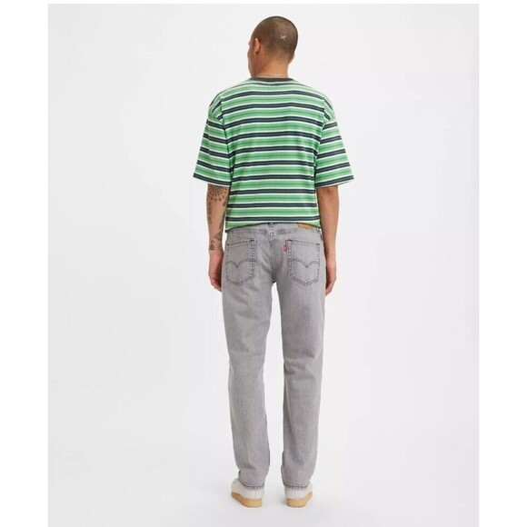 Levi's Flex 514 Straight Leg Men's Stretch Regular Fit Jeans Sz 28x30 Grey Color - Picture 3 of 12